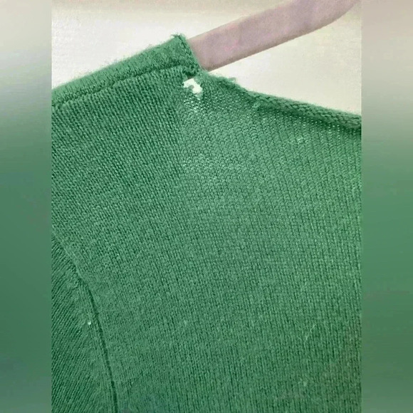 Bebe Vintage 100% Cashmere Twist Front Design M‎ - Picture 5 of 7